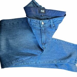 PAIGE Women's Slim Blue Jeans